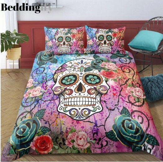 Skull Bedding Set
