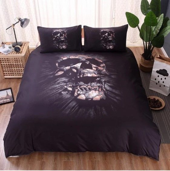 Skull Bedding Set