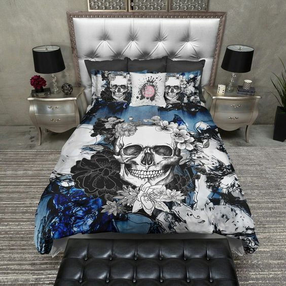 Skull Bedding Set
