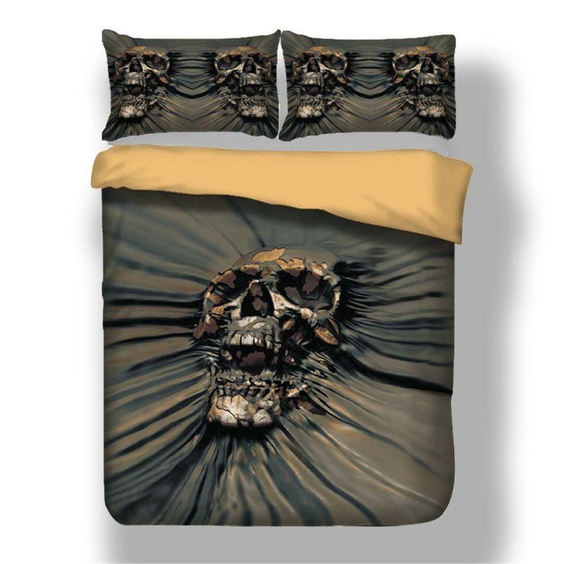Skull Clay Bedding Set