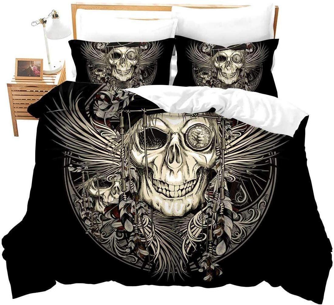 Skull Bedding Set