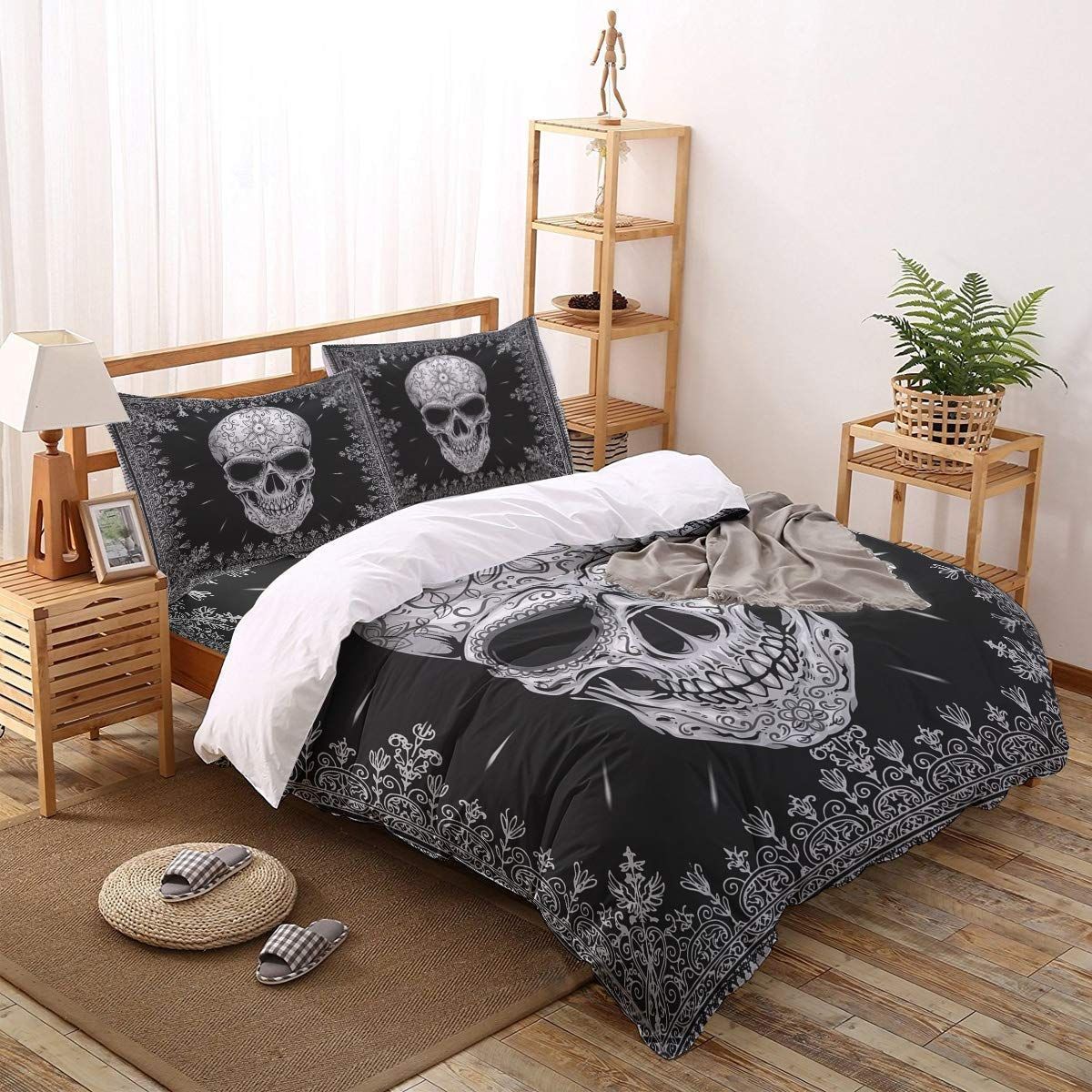 Skull Bedding Set