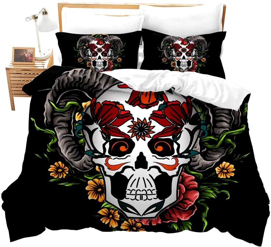 Skull Bedding Set