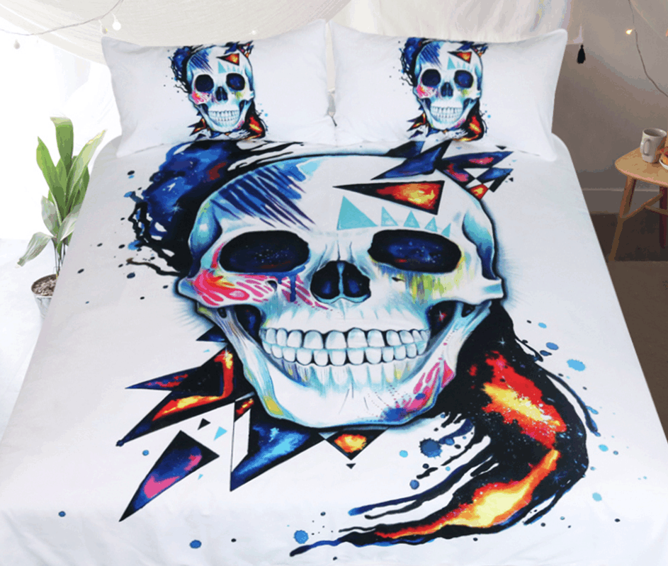 Skull Bedding Set