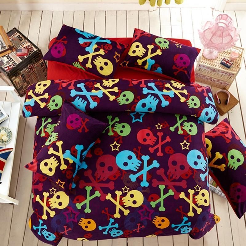 Skull Bedding Set