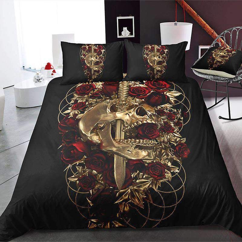 Skull Bedding Set