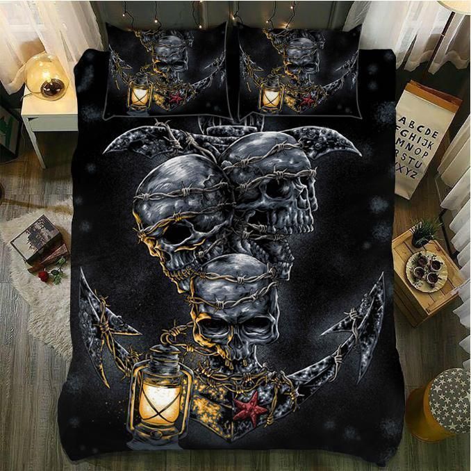 Skull Bedding Set