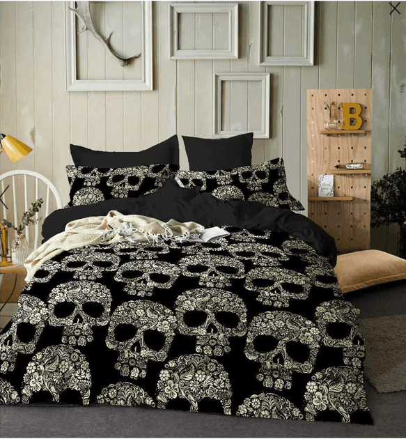 Skull Bedding Set