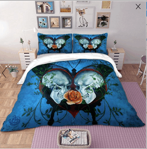 Skull Bedding Set