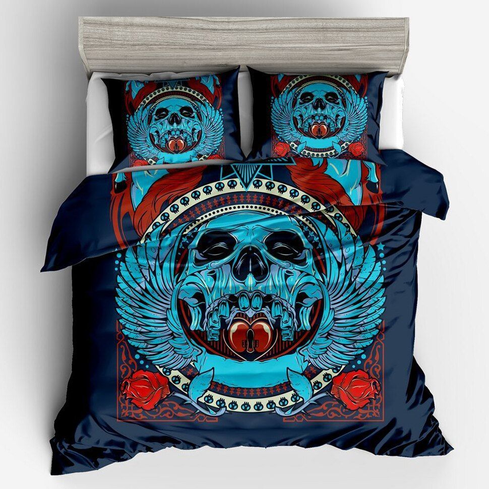 Skull Bedding Set