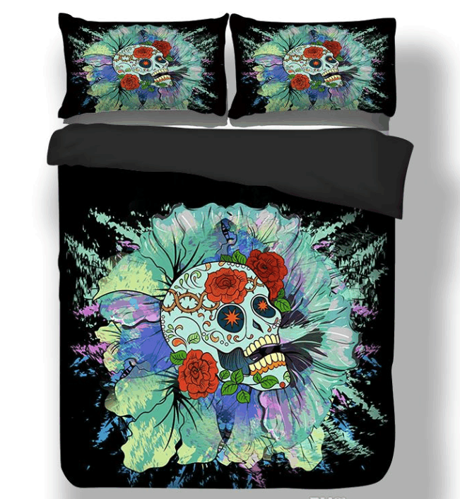 Skull Bedding Set