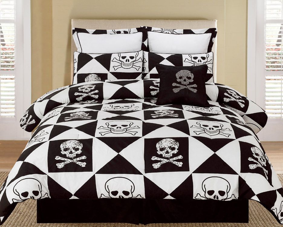 Skull Bedding Set