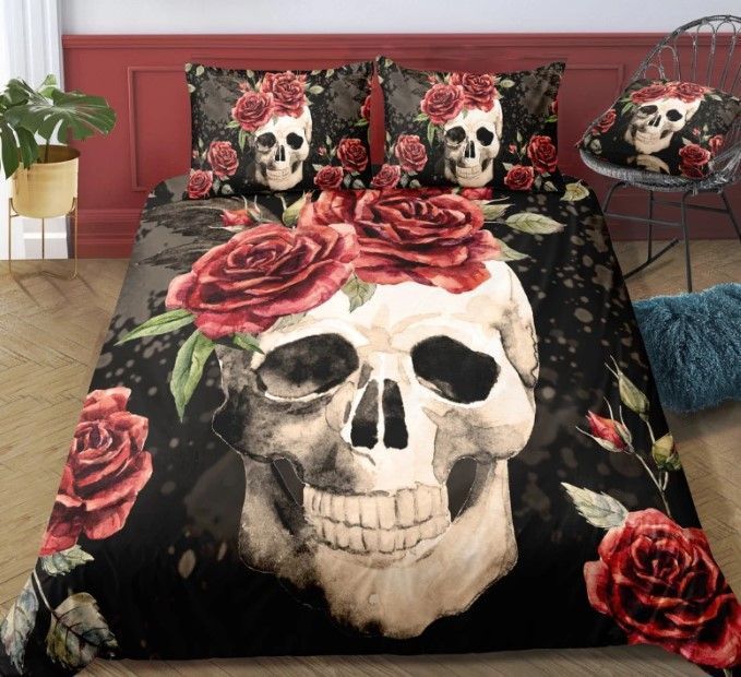 Skull Bedding Set