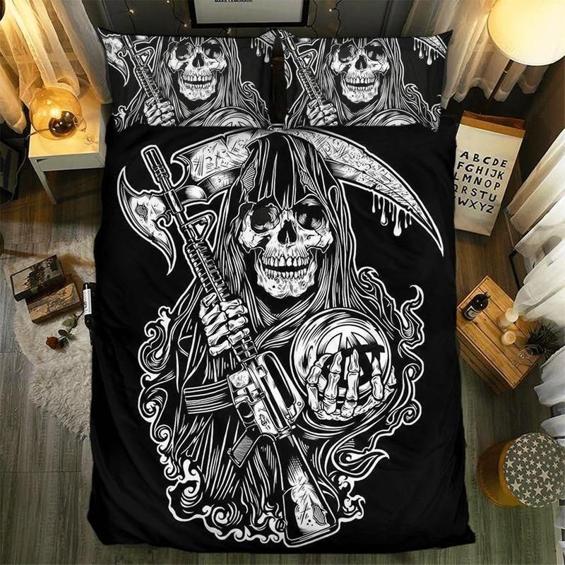 Skull Death Bedding Set