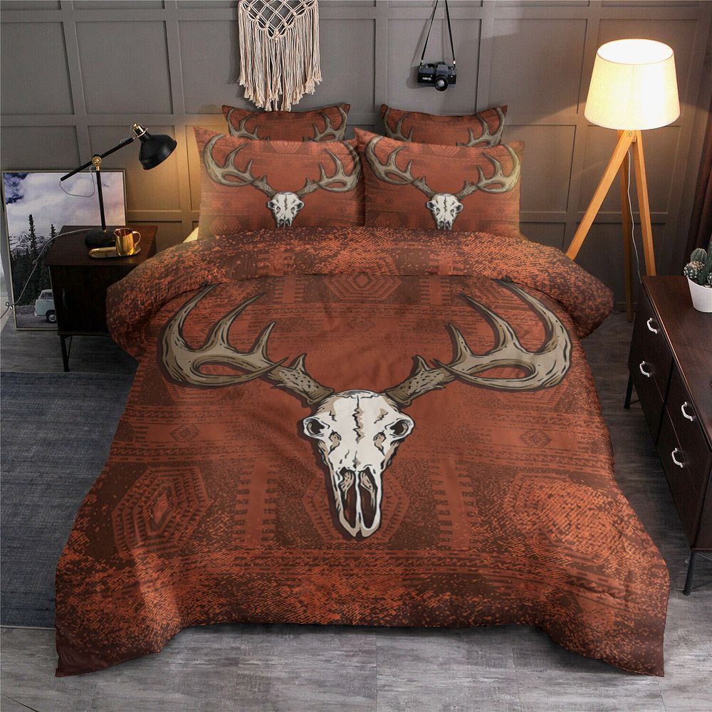 Skull Deer Bedding Set