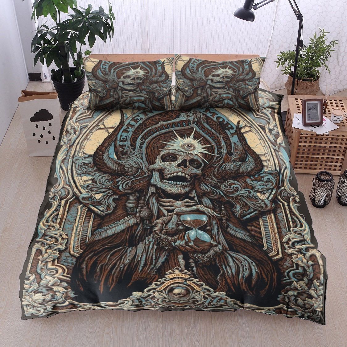 Skull Bedding Set