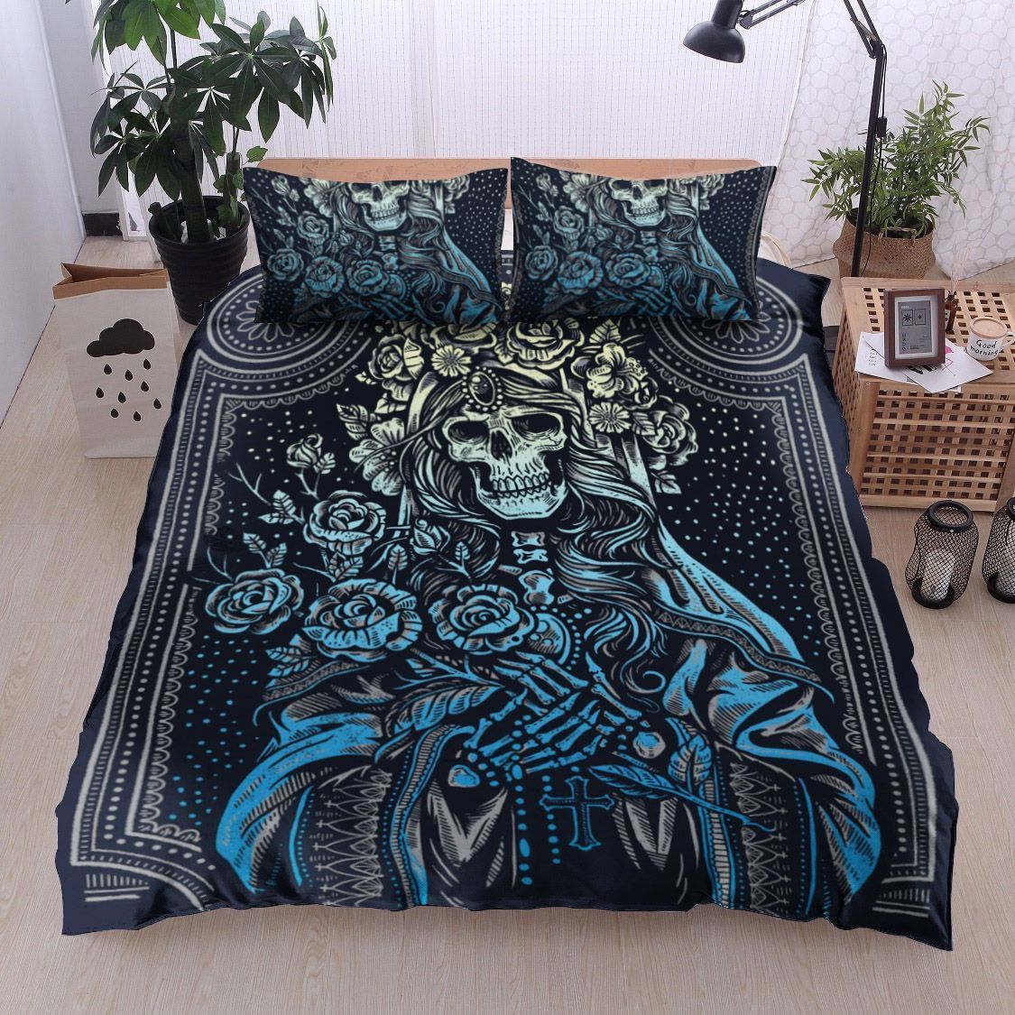 Skull Bedding Set