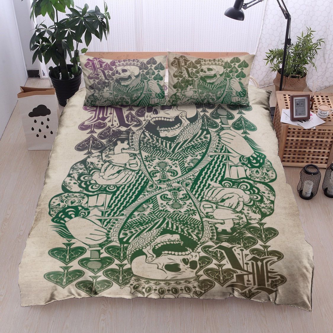 Skull Bedding Set