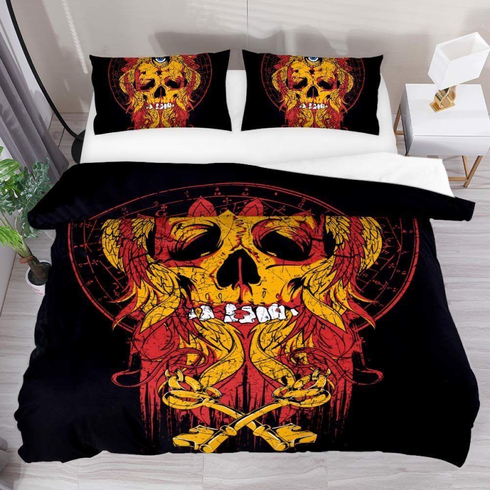 Skull Dreamcatcher Bedding Set
