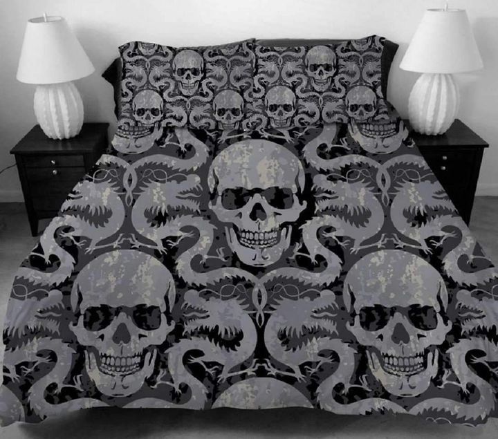 skull Bedding Set