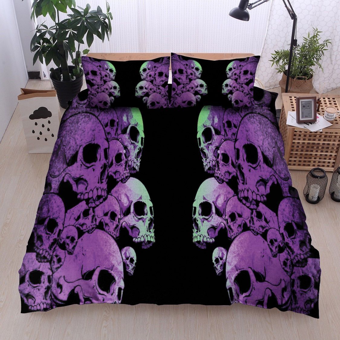 Skull Bedding Set