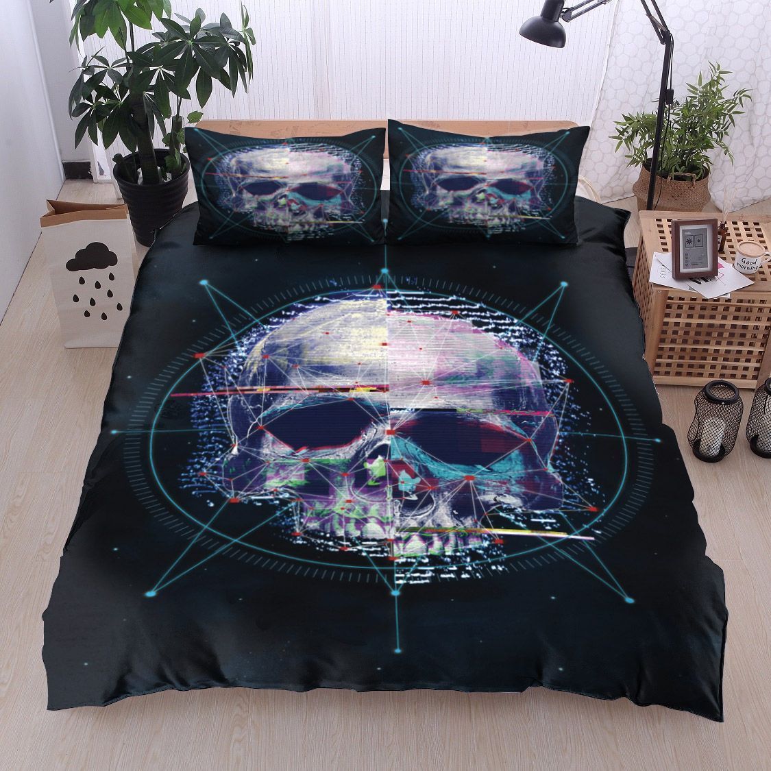 Skull Bedding Set