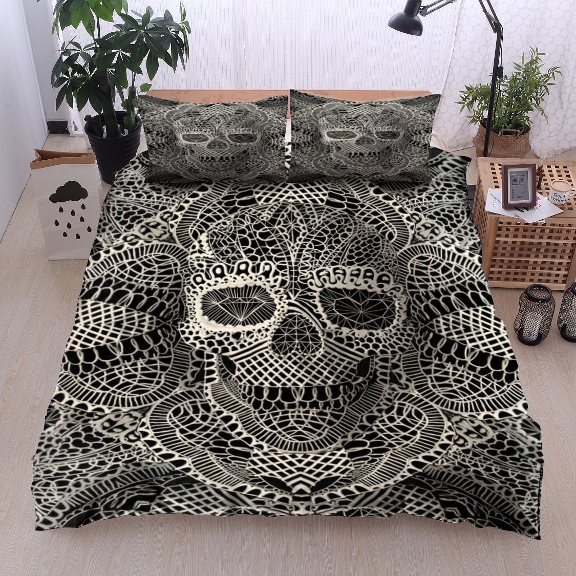 Skull Bedding Set