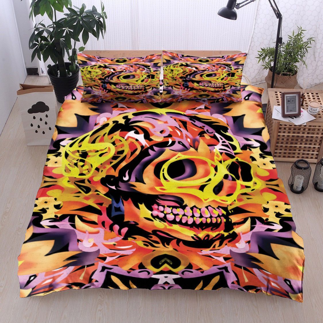 Skull Bedding Set