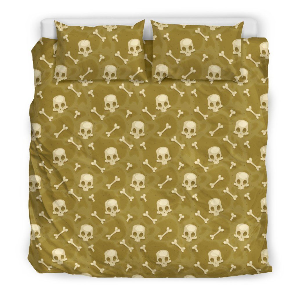 Skull Graveyard Bedding Set
