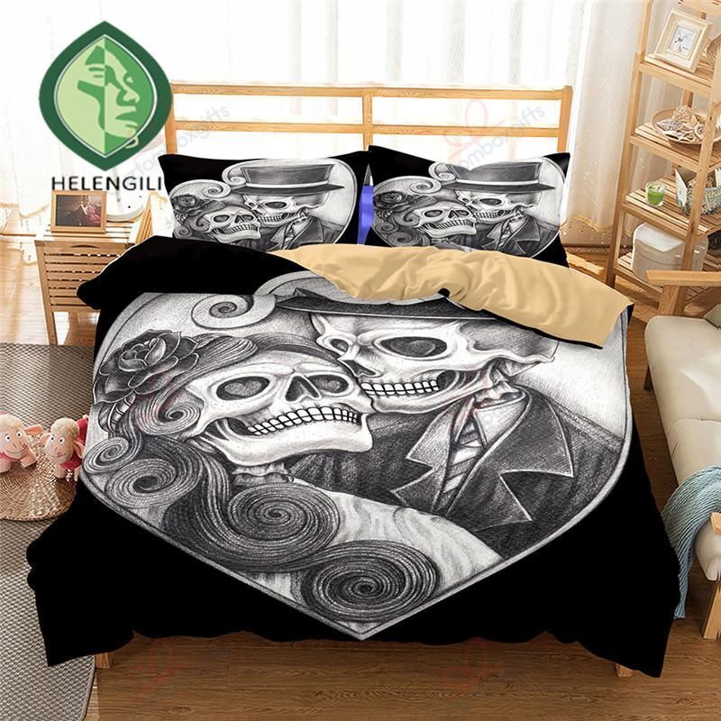 Skull Bedding Set