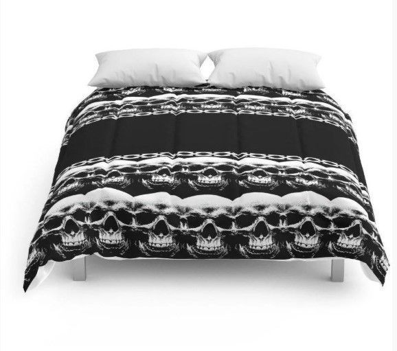 Skull Head Bedding Set