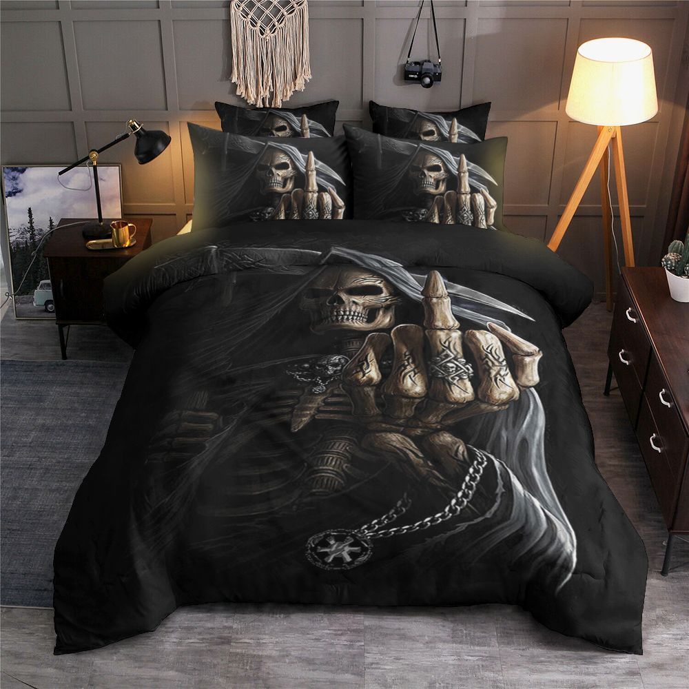 Skull Bedding Set