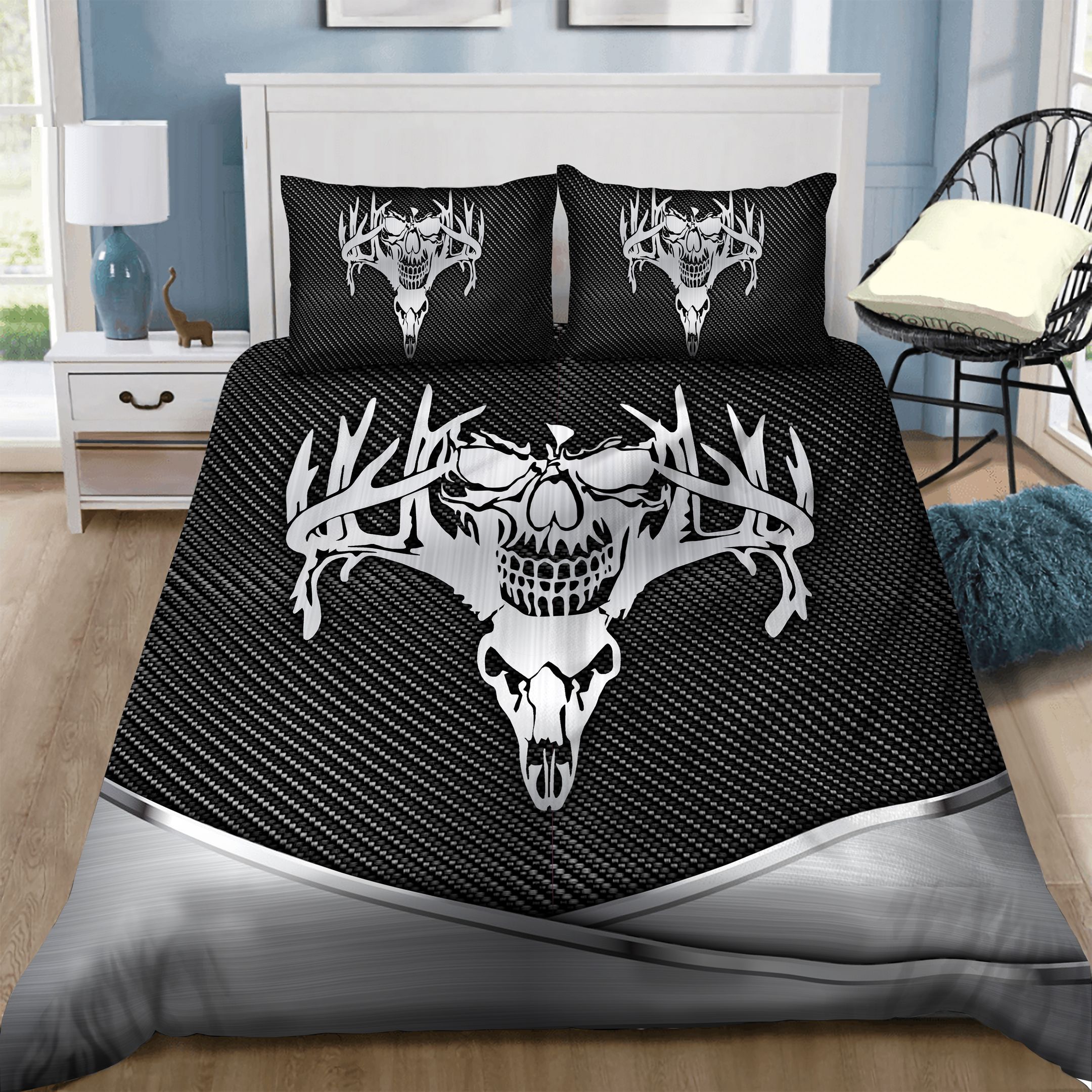 Skull Hunting Bedding Set
