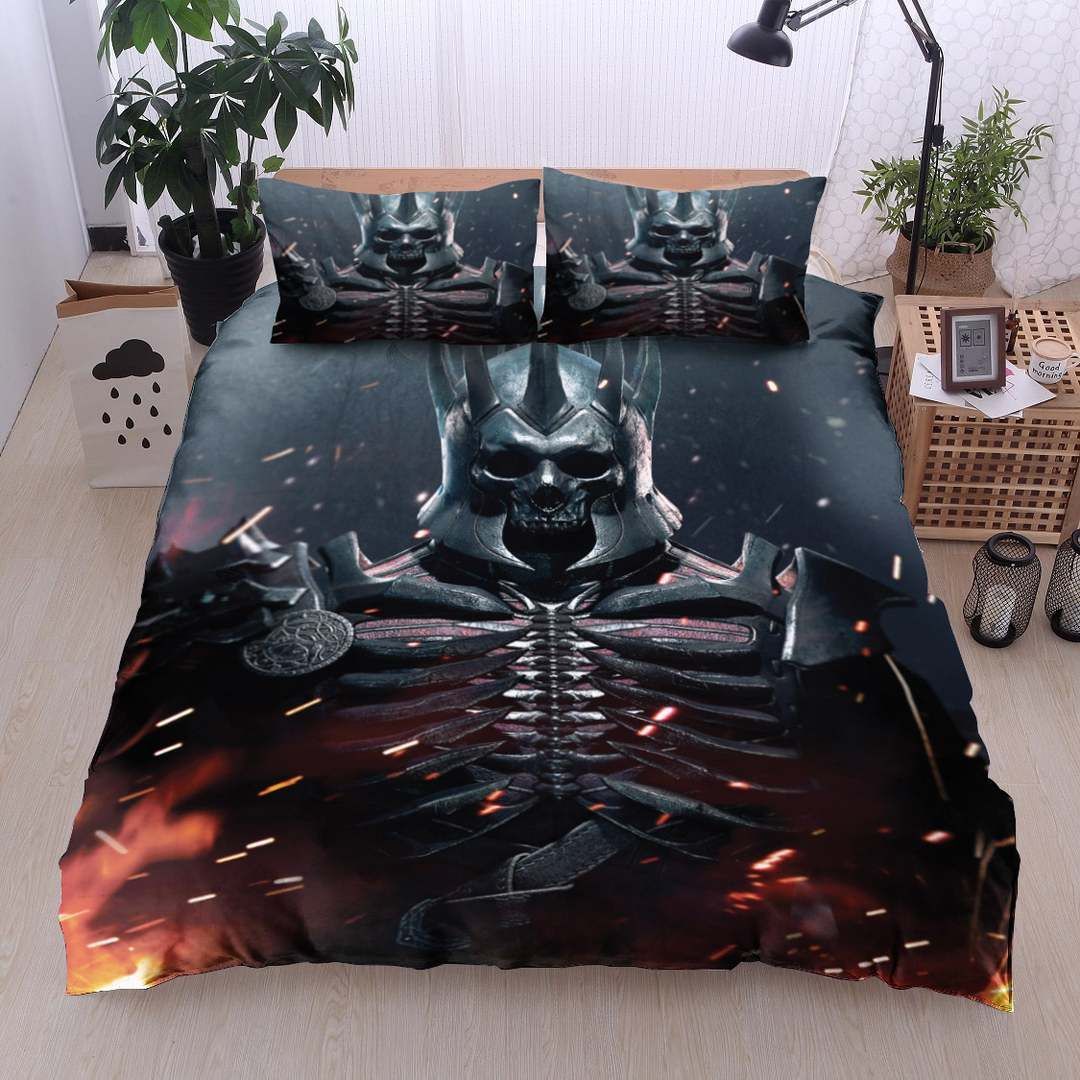 Skull Knight Bedding Set