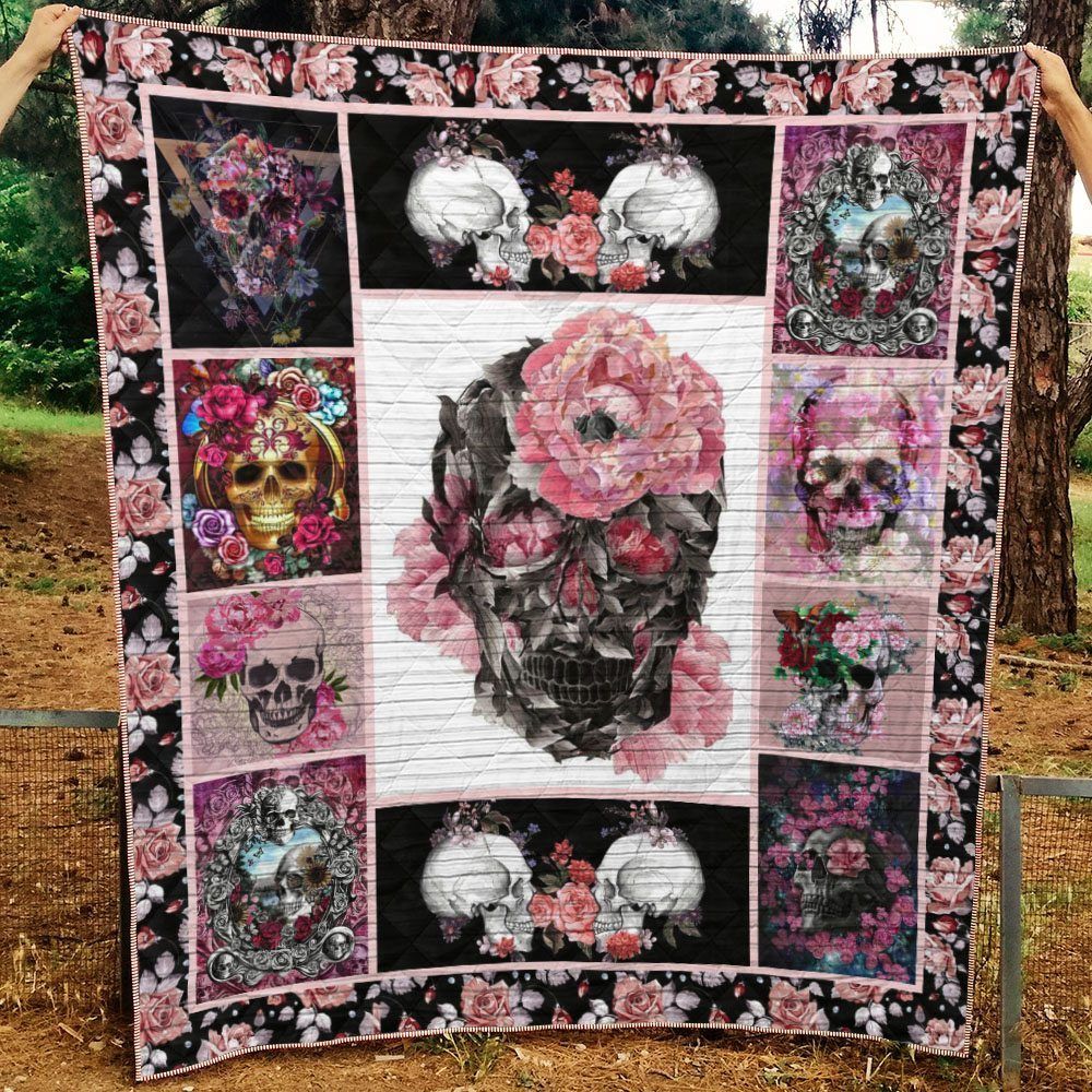 Skull LI1007011A TBG Quilt Blanket