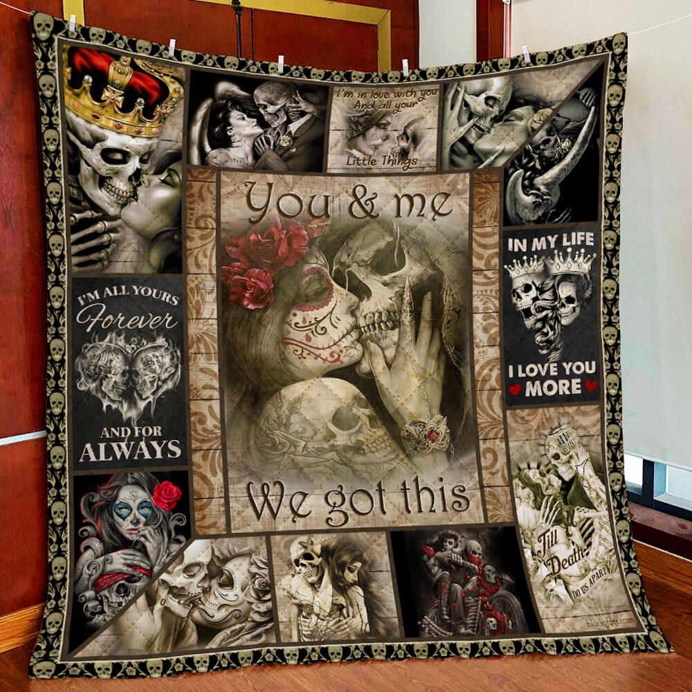 Skull LMC111130 Quilt Blanket