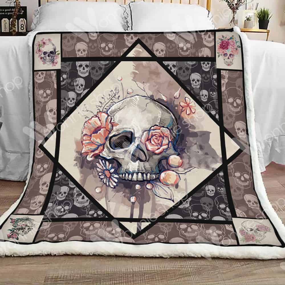 Skull Fleece Blanket