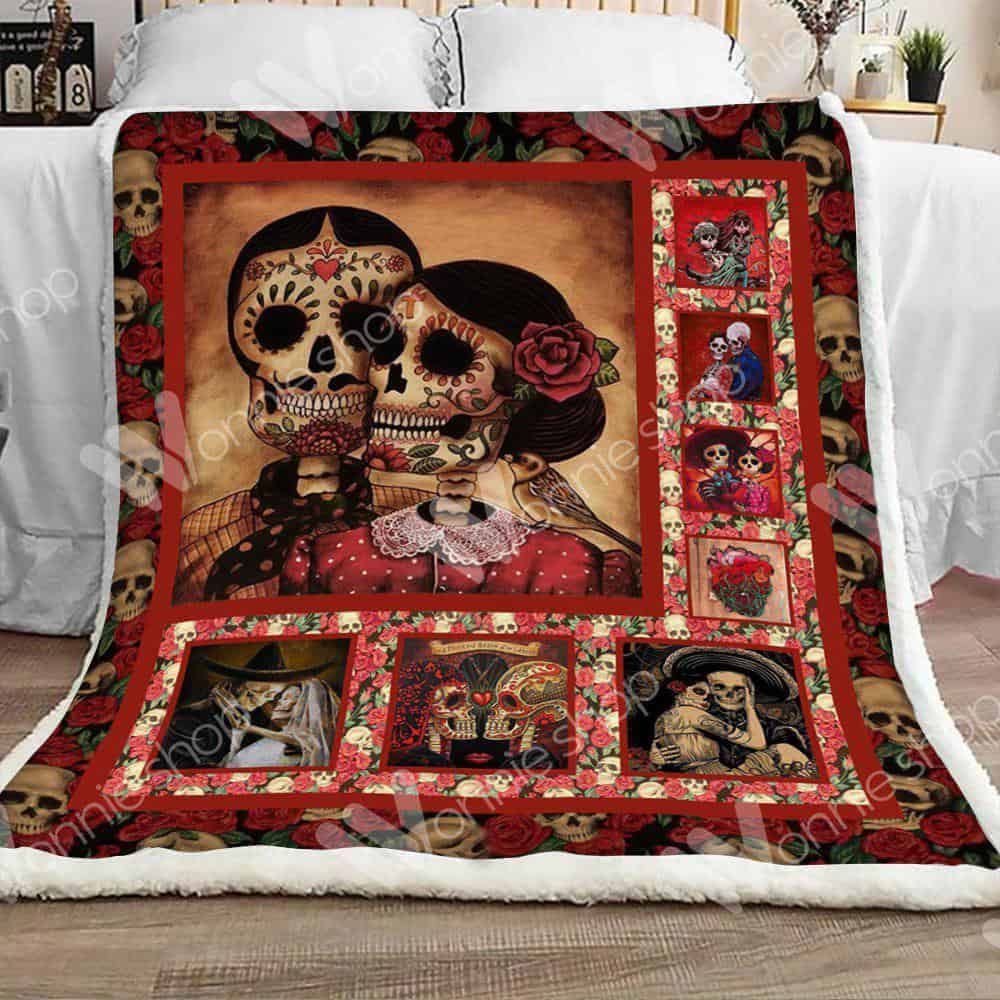 Skull Fleece Blanket