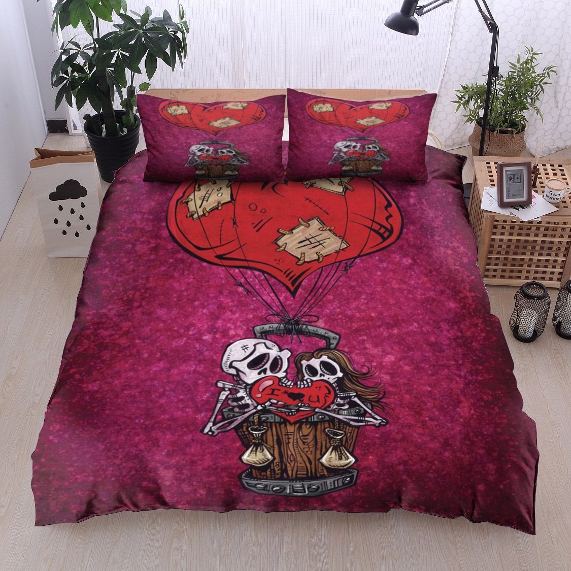 Skull Love Bedding Set
