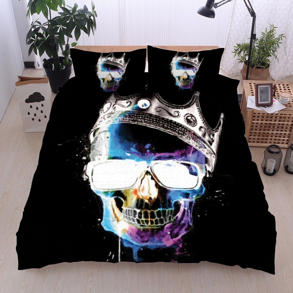 Skull Bedding Set