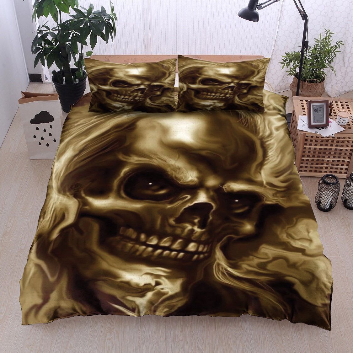 Skull Bedding Set