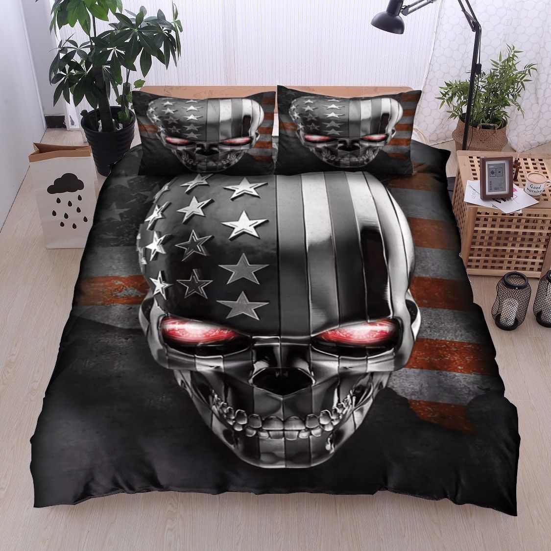 Skull Bedding Set