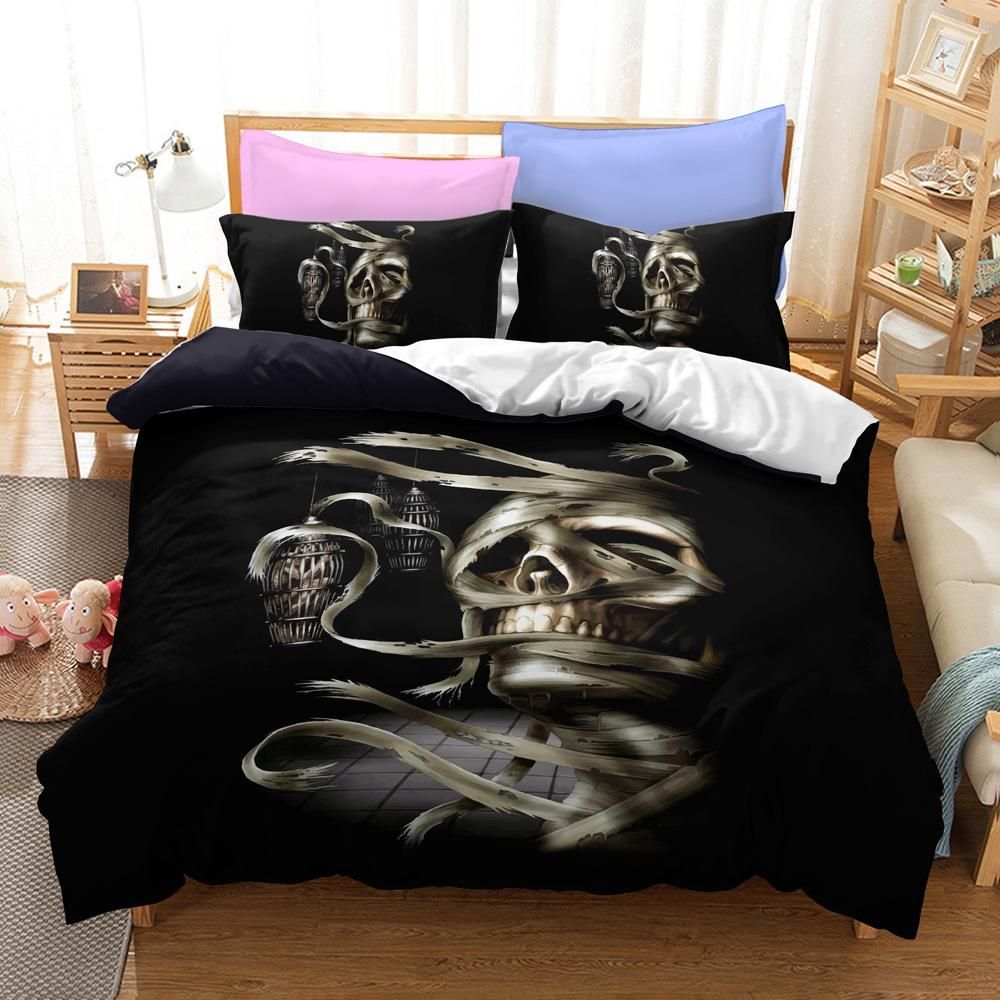 Skull Mummy Bedding Set