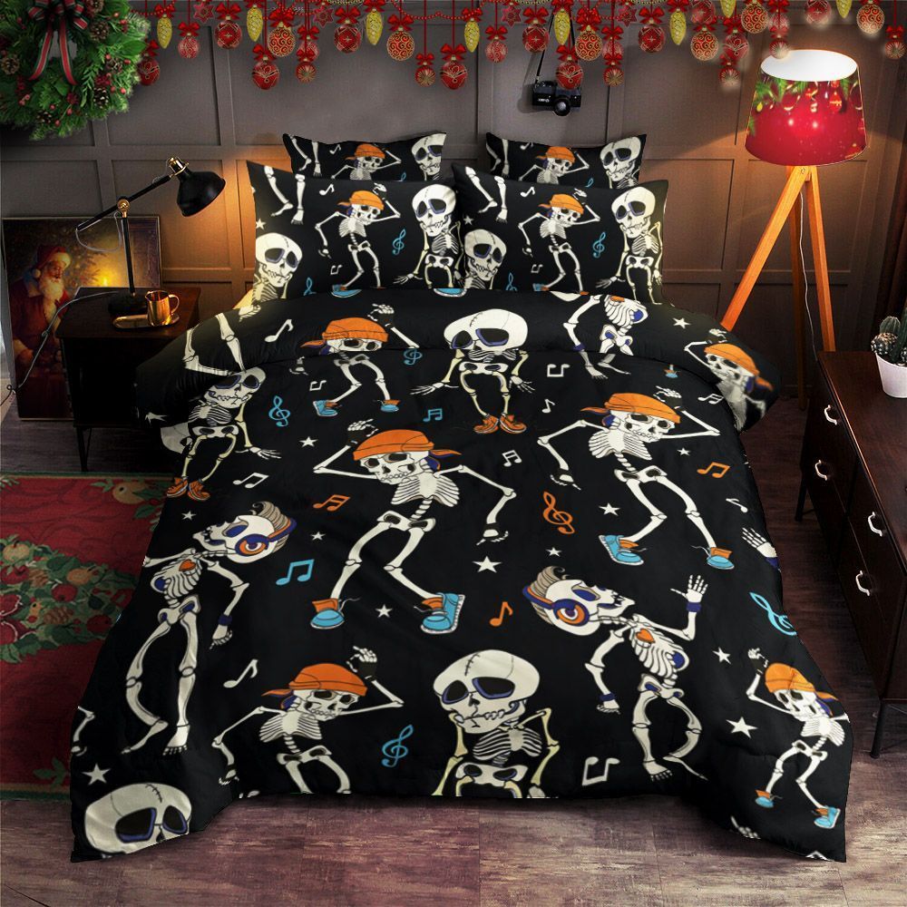 Skull Music Bedding Set