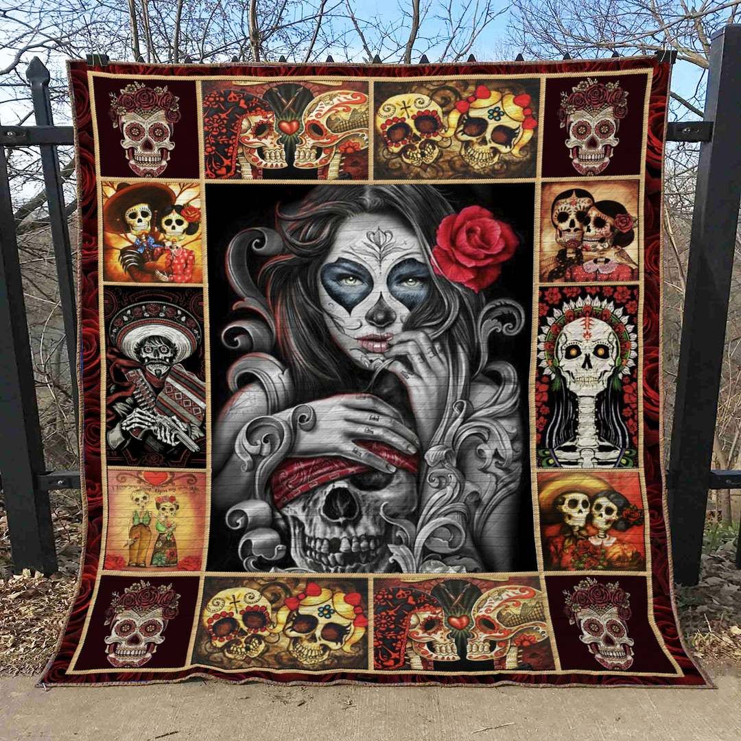 Skull NA270626 Quilt Blanket
