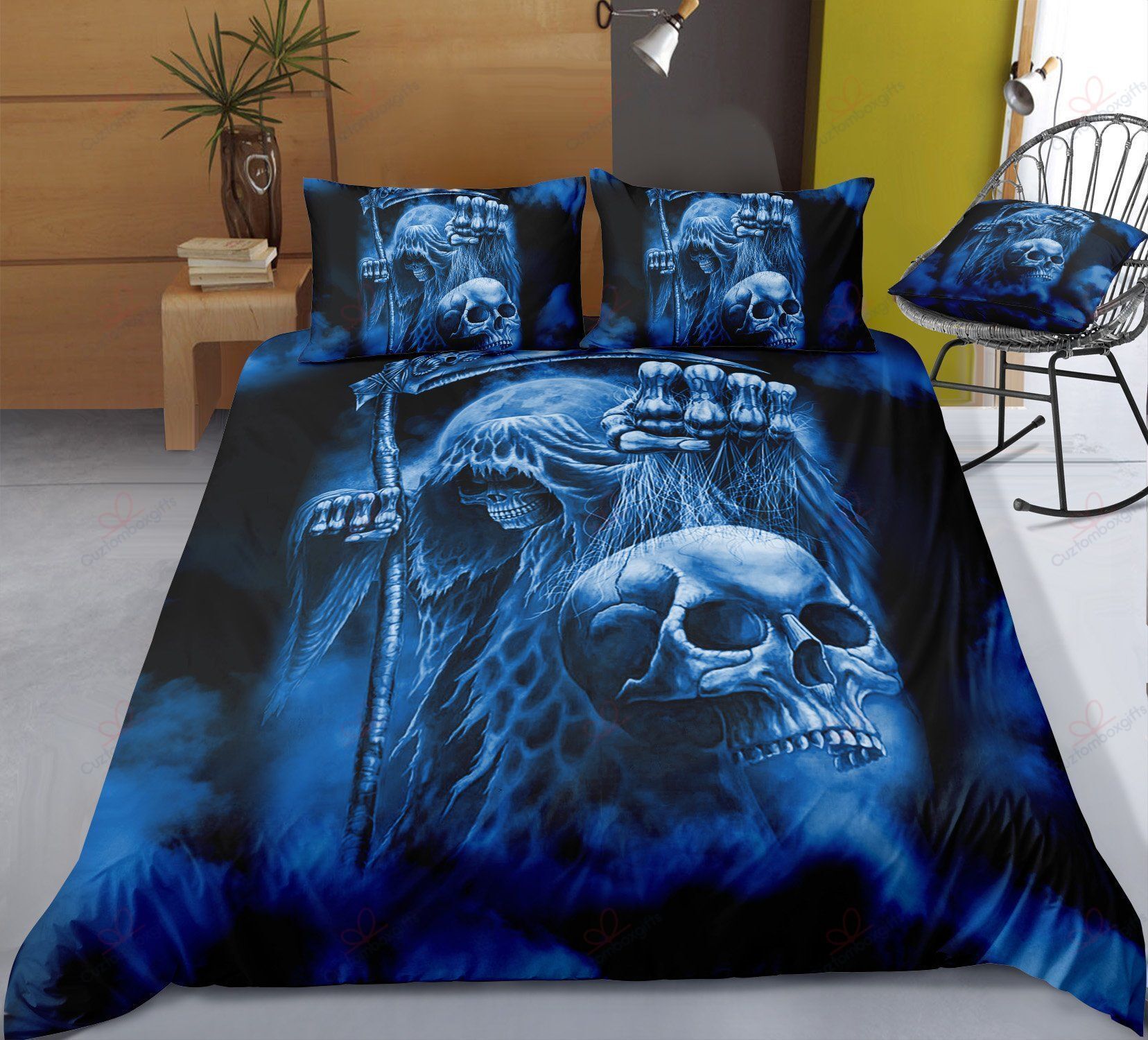 Skull Bedding Set