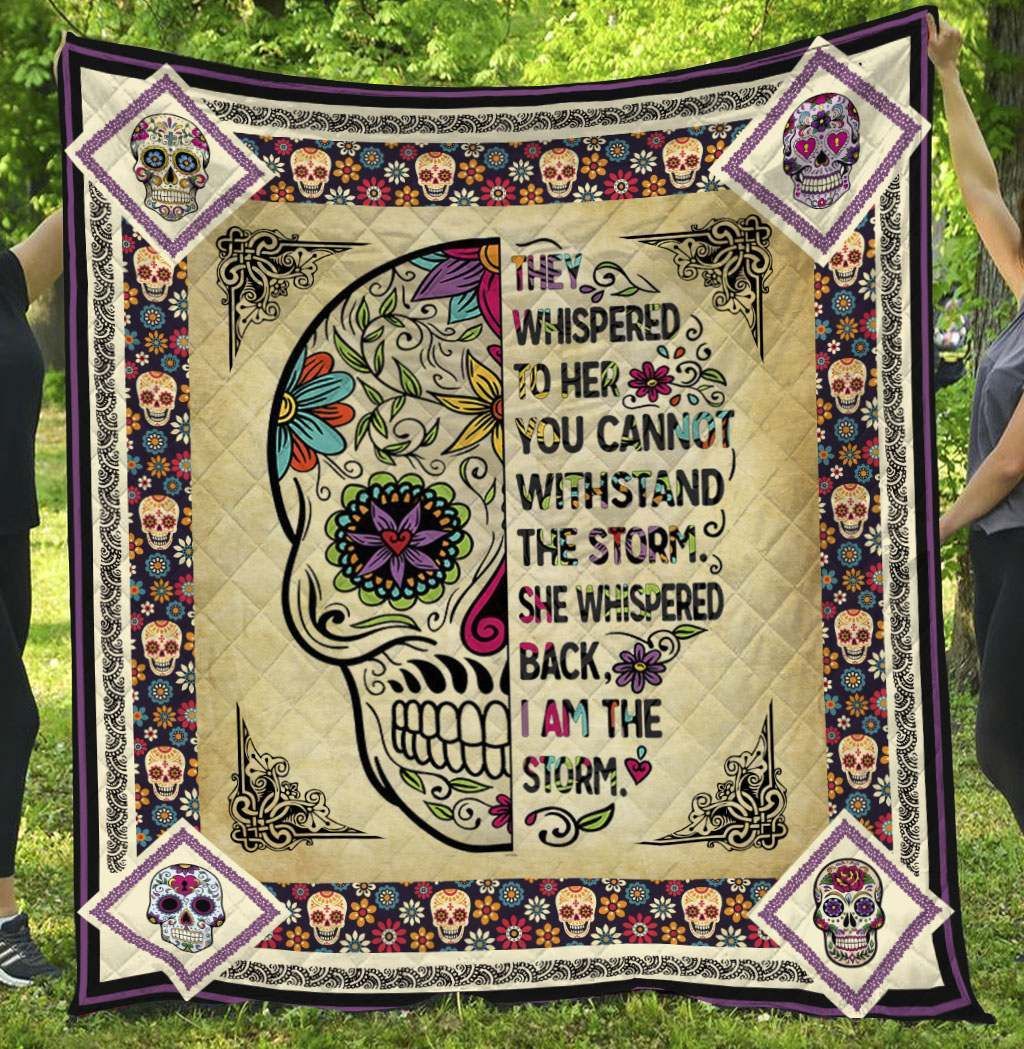 Skull NG290704B TBG Quilt Blanket