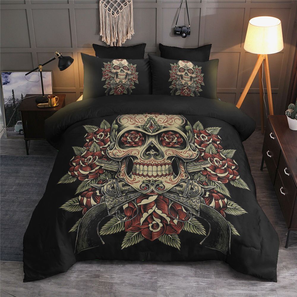 Skull Bedding Set