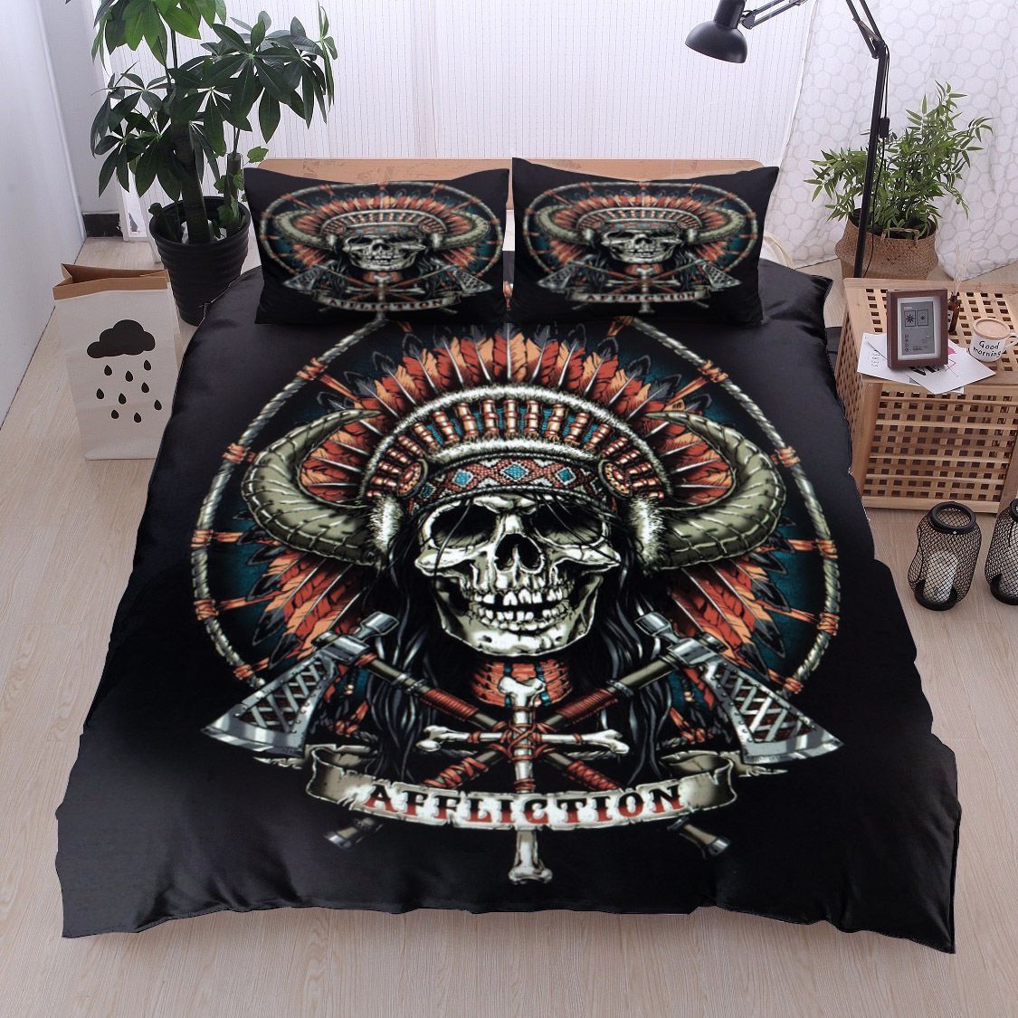 Skull Bedding Set