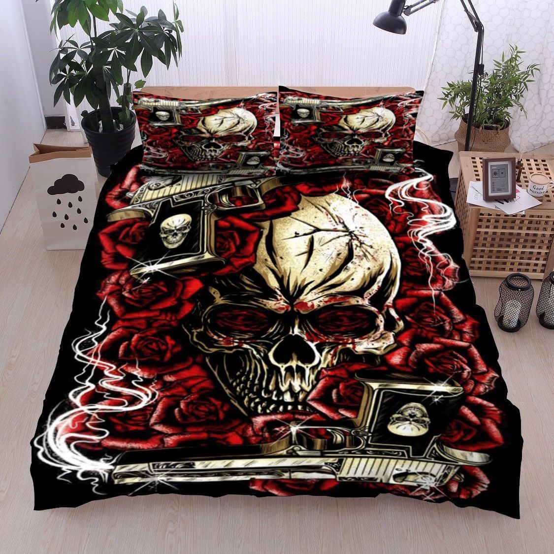 Skull Bedding Set